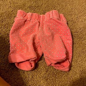Circo girls pink with white polkadot 95% cotton / 5% spandex